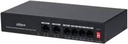 SWITCH 4 PUERTOS DAHUA POE 60W DH-PFS3006-4ET-60 V2