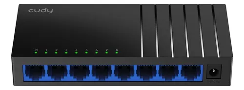 SWITCH 8 PUERTOS CUDY GIGABIT GS108D