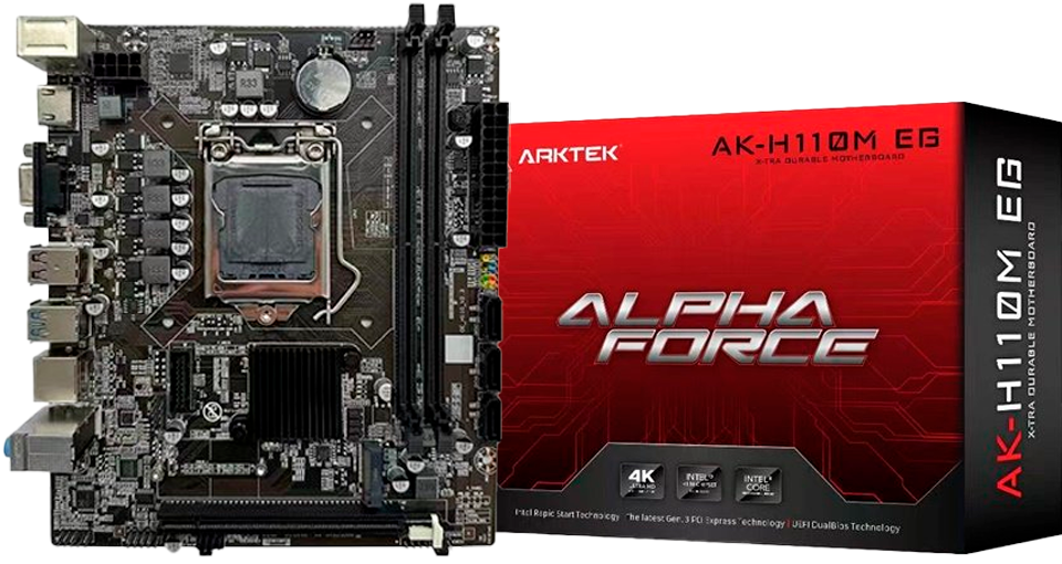 TARJETA MADRE ARKTEK AK-H81M EL M-ATX LGA1150 4XDDR3