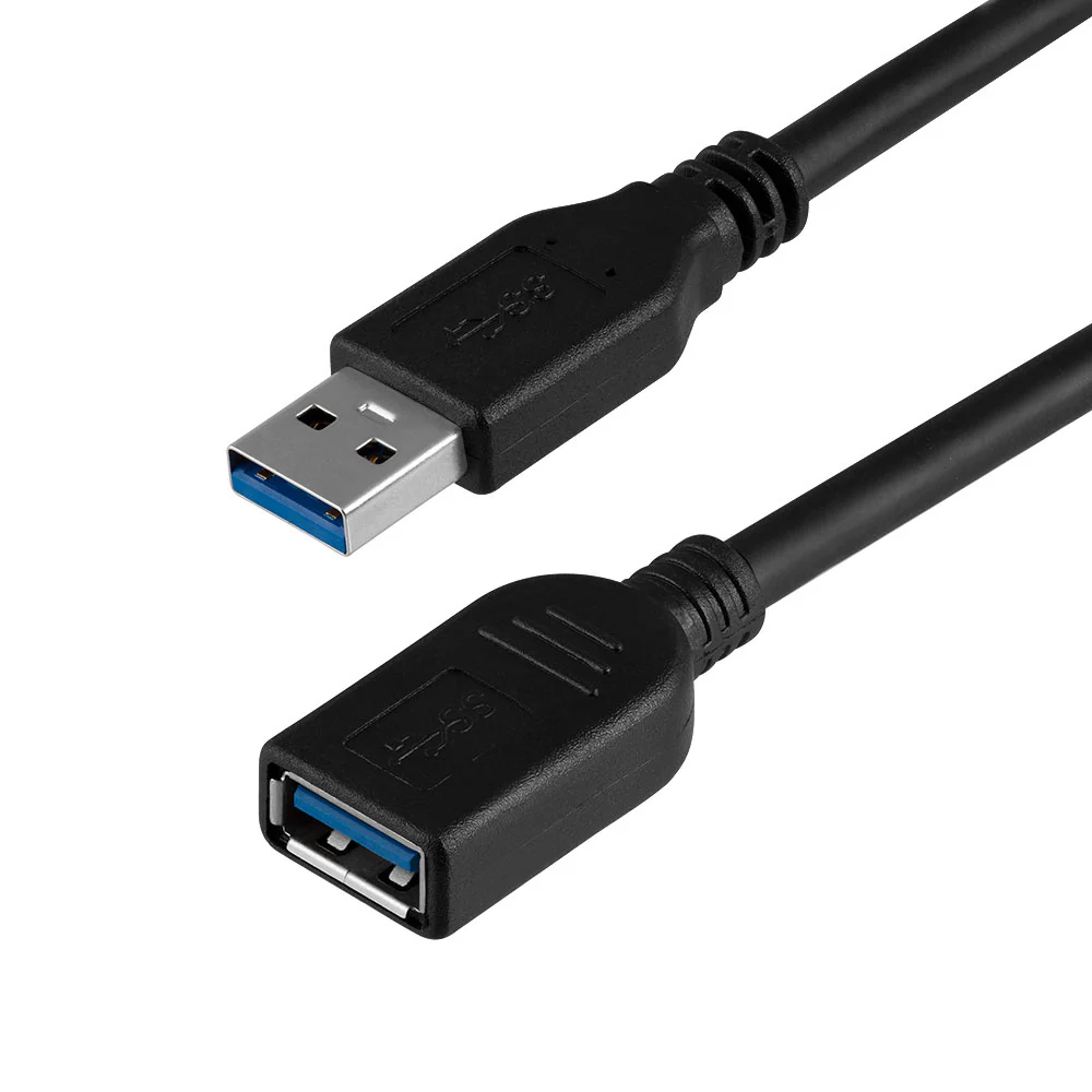 CABLE EXTENSION USB 3.0 ARGOM 1.8M ARG-CB-0046 NEGRO