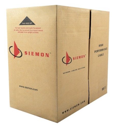 BOBINA CABLE UTP 305M CAT 6 SIEMON 100% 