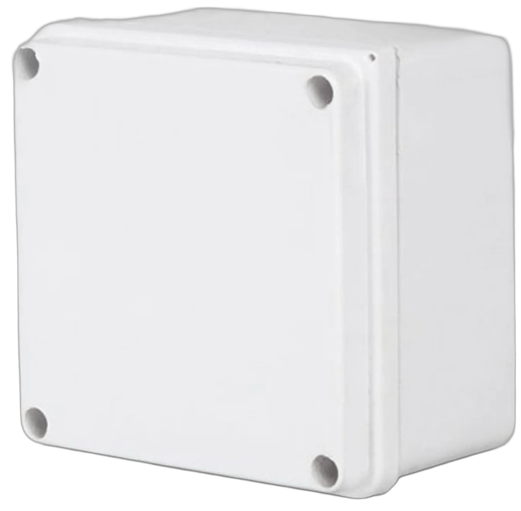CAJA DE PASO INDUMA PLAST BLANCA 15 X 15 X 11 CM