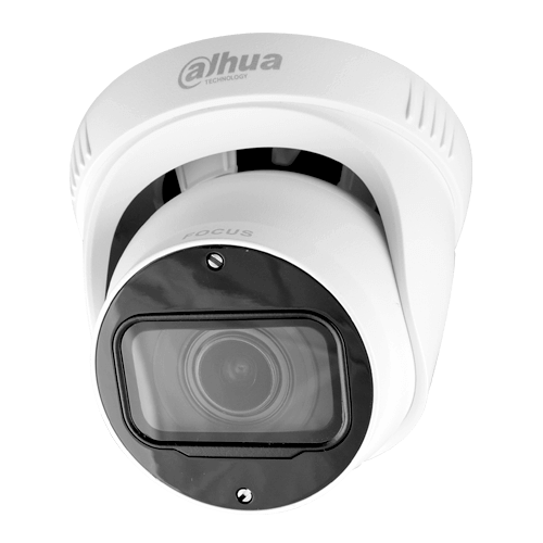 CAMARA DAHUA 2MP ANALOGA DOMO DH-HAC-T3A21N-VF VARIFOCAL PLASTICA 
