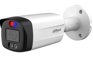 CAMARA DAHUA 8MP ANALOGA BULLET 3.6 DH-HAC-ME1809THN-A-PV DISUACION METAL 