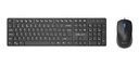 COMBO TECLADO Y MOUSE DELUX SK800+M139 INALAMBRICO NEGRO  