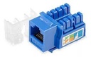 KEYSTONE JACK CAT 5E WIREPLUS AZUL
