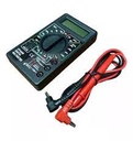 MULTIMETRO DIGITAL DE CORRIENTE COLOR NEGROS SP830B
