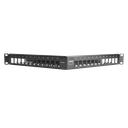 PATCH PANEL 24 PUERTOS ANGULADO MODULAR TM-PNLZA-24-01 TERA-MAX SIEMON