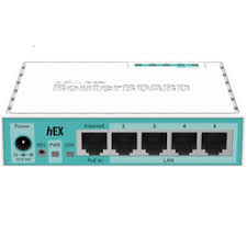 ROUTER MIKROTIK HEX RB750GR3 5 PUERTOS GIGABIT