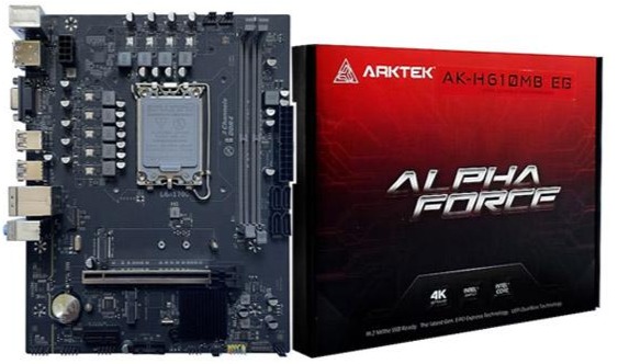 TARJETA MADRE ARKTEK AK-H610M EG M-ATX LGA1700 2XDDR4