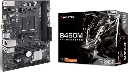 TARJETA MADRE BIOSTAR B450MHP M-ATX AM4 2XDDR4
