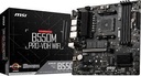 TARJETA MADRE MSI B550M PRO-VDH M-ATX WIFI AM4 4XDDR4