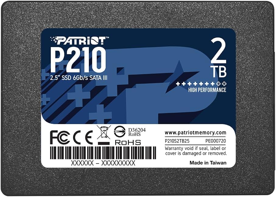 UNIDAD SSD 2.5" 2TB PATRIOT SATA