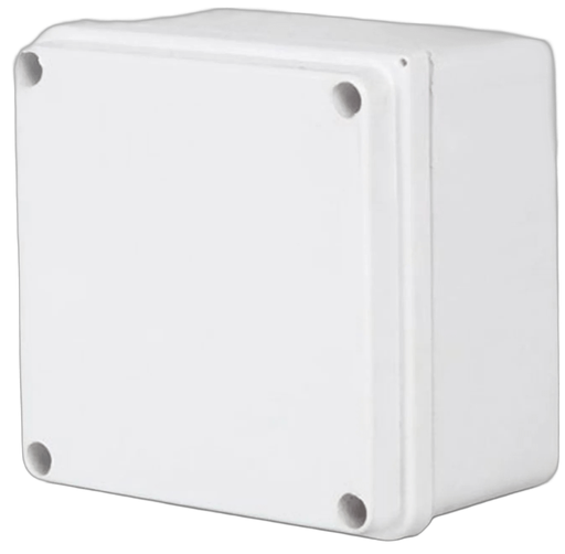 [01137] CAJA DE PASO INDUMA PLAST BLANCA 15 X 15 X 11 CM