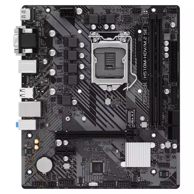 TARJETA MADRE ASROCK H510M-HDV/M.2 SE M-ATX LGA1200 2XDDR4