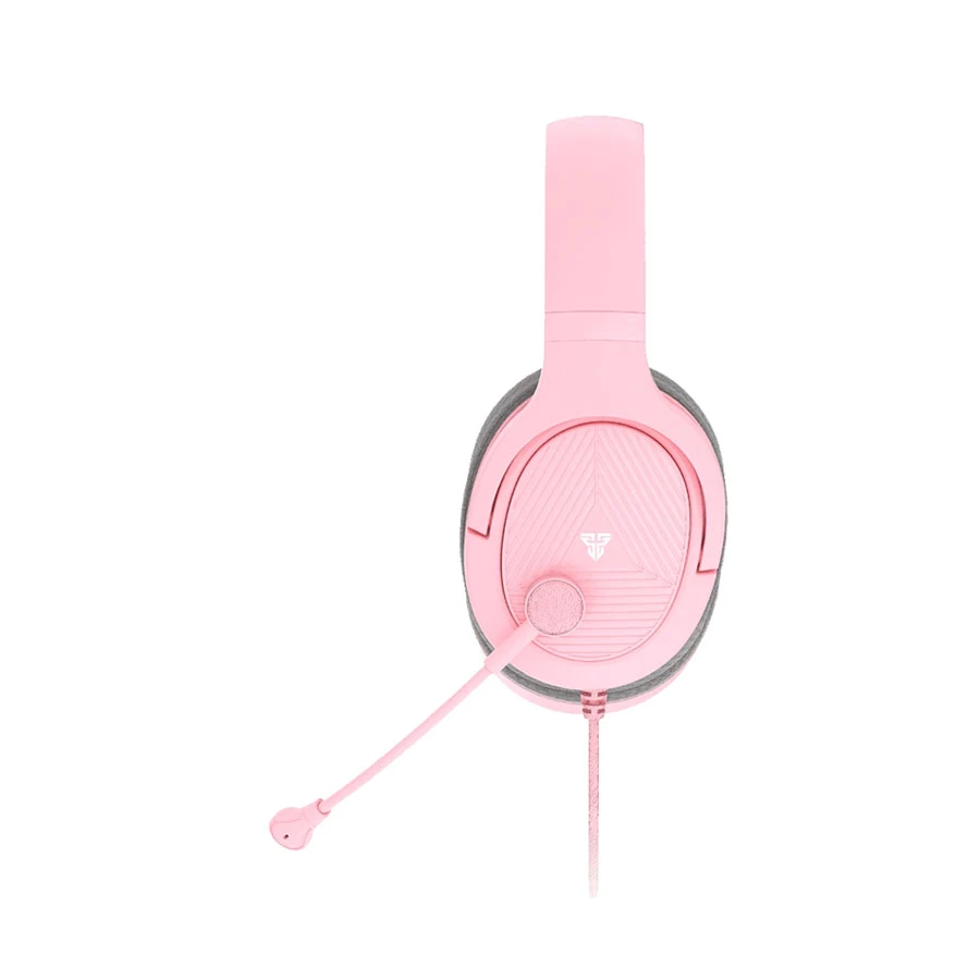 AUDIFONO CON MICROFONO GAMING FANTECH TRINITY MH88 PK 3.5MM MULTIPLATAFORMA ROSADO