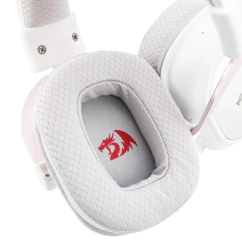AUDIFONO CON MICROFONO GAMING REDRAGON ZEUS PRO H510W-PRO INALAMBRICO BLANCO