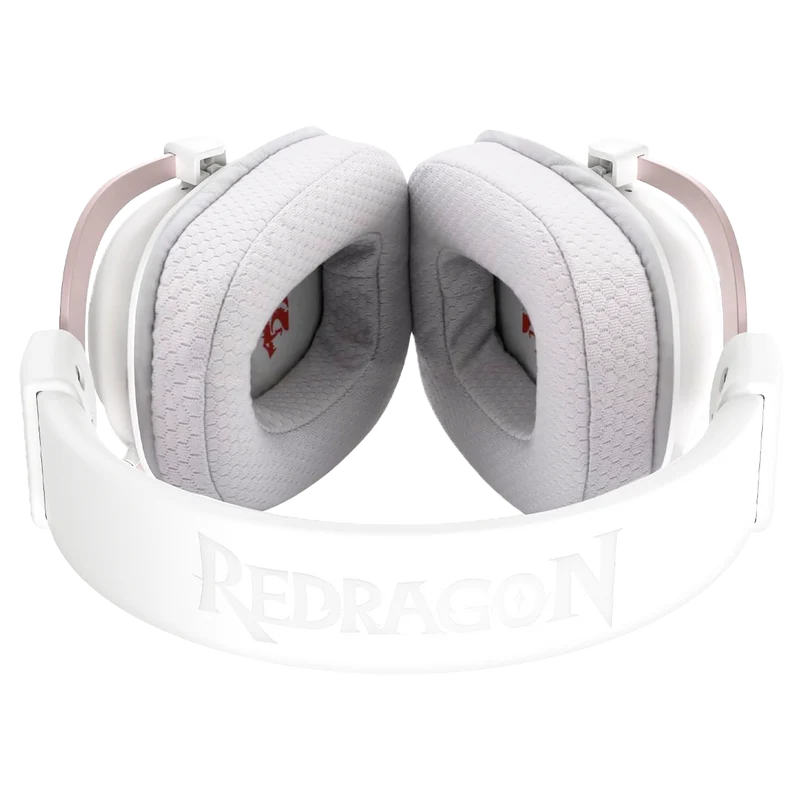 AUDIFONO CON MICROFONO GAMING REDRAGON ZEUS PRO H510W-PRO INALAMBRICO BLANCO