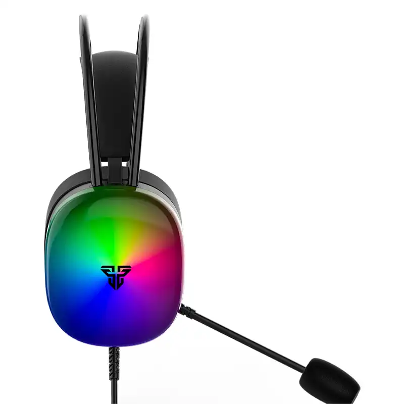 AUDIFONO CON MICROFONO GAMING FANTECH AURORA HG29 BK USB 7.1 RGB NEGRO 