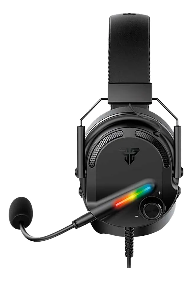 AUDIFONO CON MICROFONO GAMING FANTECH ALTO HG26 BK USB 7.1 RGB NEGRO