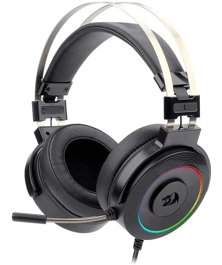 AUDIFONO CON MICROFONO GAMING REDRAGON LAMIA 2  H320RGB-1 USB 7.1 CON BASE NEGRO 