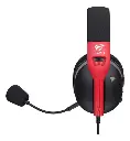 AUDIFONO CON MICROFONO GAMING HAVIT GAMENOTE FUXI-H5D 3.5MM MULTIPLATAFORMA NEGRO Y ROJO