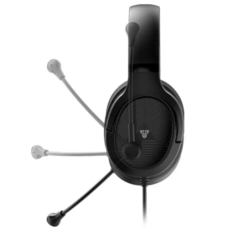 AUDIFONO CON MICROFONO GAMING FANTECH TRINITY MH88 BK 3.5MM MULTIPLATAFORMA NEGRO