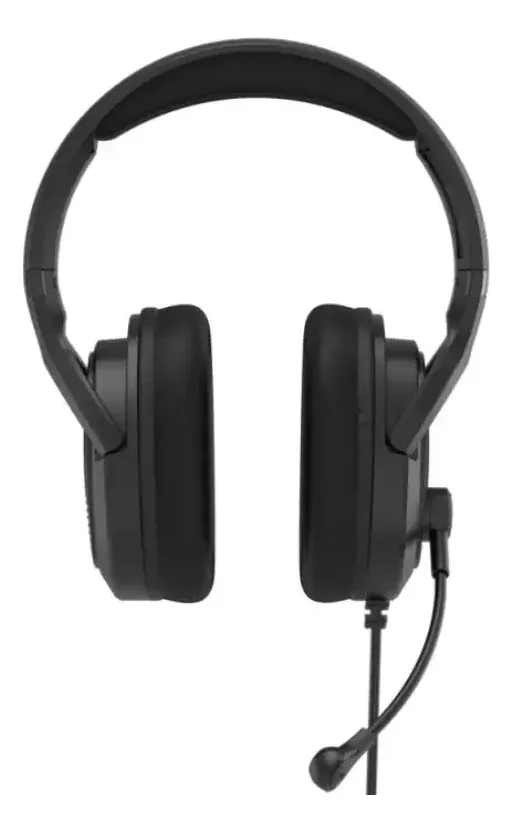 AUDIFONO CON MICROFONO GAMING FANTECH TRINITY MH88 BK 3.5MM MULTIPLATAFORMA NEGRO