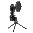 MICROFONO STREAMING REDRAGON QUASAR2 GM200-1 USB CON TRIPODE NEGRO