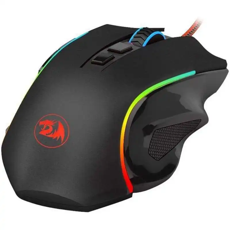 MOUSE GAMER REDRAGON GRIFFIN M607 7200 DPI RGB USB NEGRO