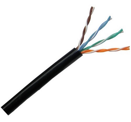 BOBINA CABLE UTP 305M CAT 5E EXTERIOR WIREPLUS CCA 
