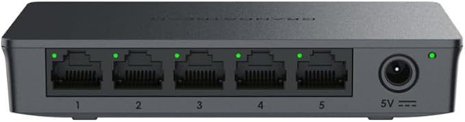 SWITCH 5 PUERTOS GRANDSTREAM GIGABIT GWN7700