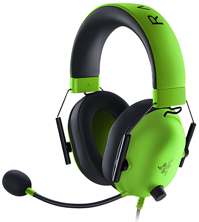 AUDIFONO CON MICROFONO GAMING RAZER BLACKSHARK V2 X 3.5MM MULTIPLATAFORMA VERDE
