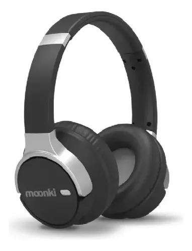 AUDIFONO CON MICROFONO MOONKI MH-071BT ON EAR  INALAMBRICO BLUETOOTH NEGRO