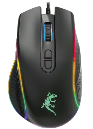 MOUSE GAMER STRIG GM1310 RGB USB NEGRO