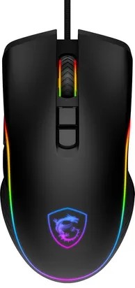 MOUSE GAMER MSI FORGE GM300 7200 DPI 7 BOTONES RGB USB NEGRO