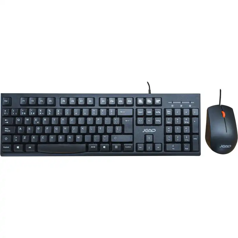 COMBO TECLADO Y MOUSE  JEMIP JPKM-100 USB