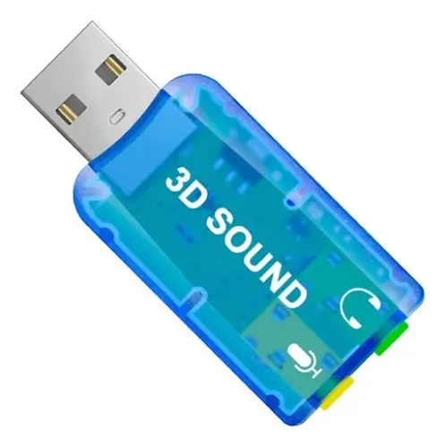 ADAPTADOR EXTERNO DE AUDIO 5.1 3D SOUND