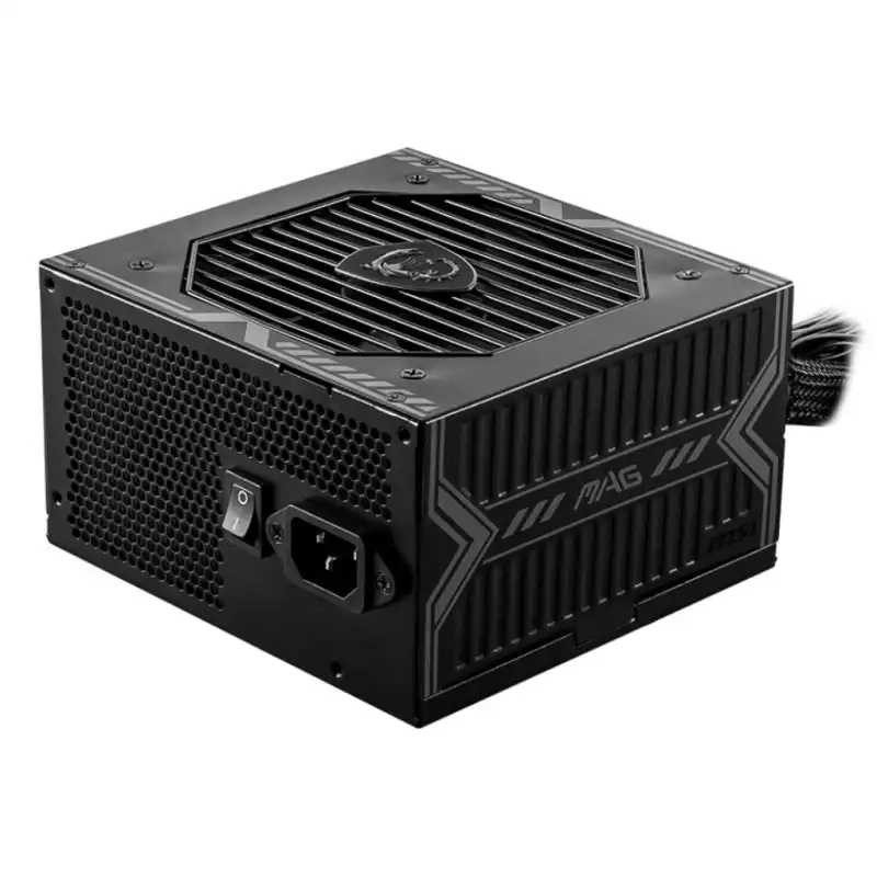 FUENTE DE PODER 600W MSI MAG A600DN CERTIFICADA 80+ WHITE NEGRO