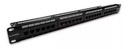 PATCH PANEL 24 PUERTOS ONLIK CAT6 CON SOPORTE  