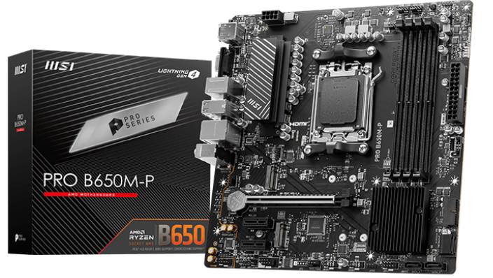 TARJETA MADRE PRO MSI B650-P M-ATX AM5 4XDDR5