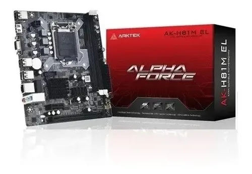 TARJETA MADRE ARKTEK AK-H81M EL M-ATX LGA1150 4XDDR3