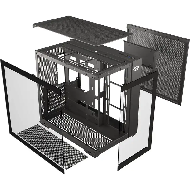 CASE REDRAGON SCALPEL GC623 ATX SIN FANES