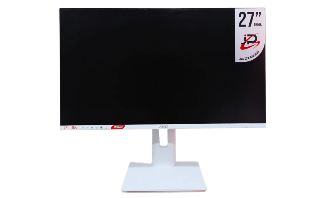 MONITOR JEMIP 27" BLIZZARD 165HZ 1MS SEMI-CURVO IPS 1440P RGB AUDIO BLANCO JP-165W272K