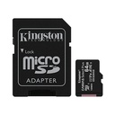 MEMORIA MICROSDXC KINGSTON 256GB SDCS2/256GB CLASE 10 CANVAS