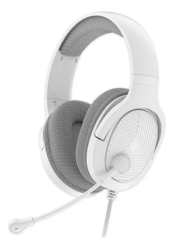 AUDIFONO CON MICROFONO GAMING FANTECH TRINITY MH88 WH 3.5MM MULTIPLATAFORMA BLANCO