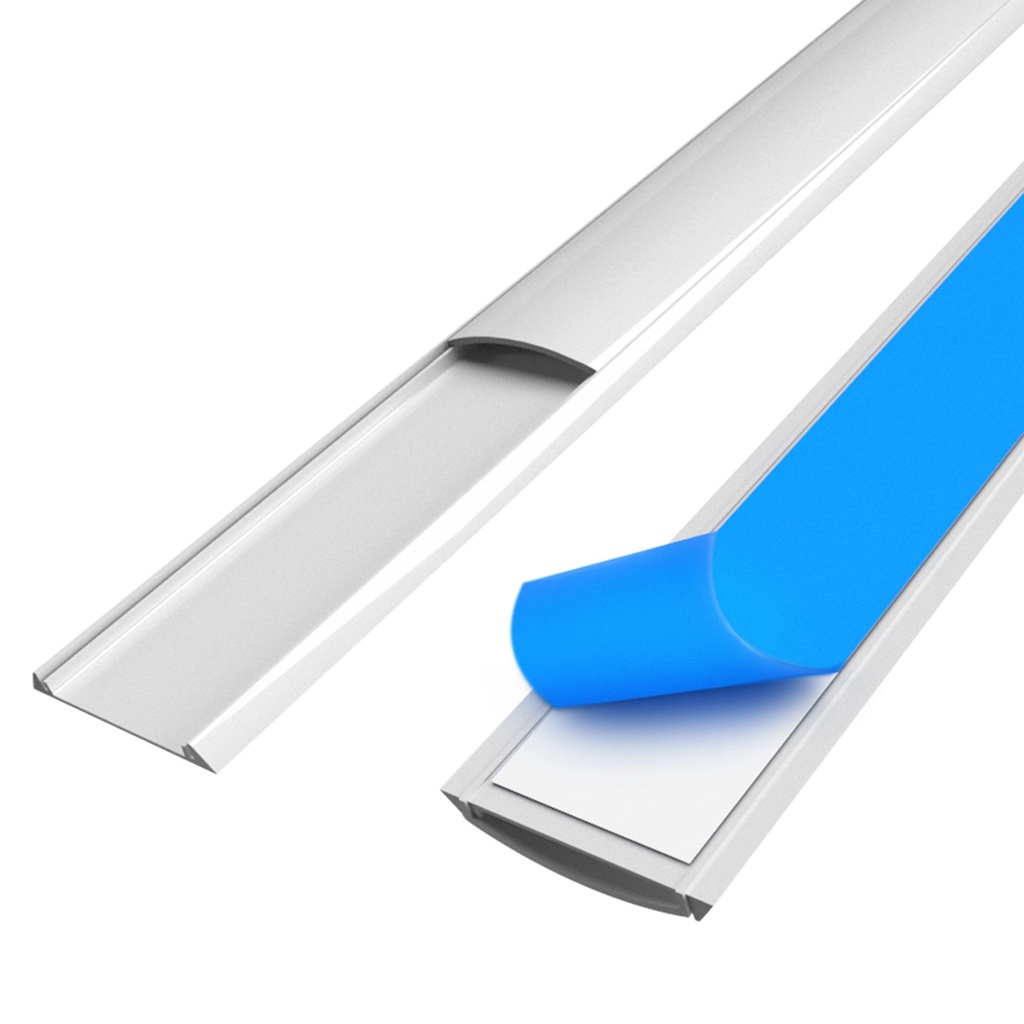 CANALETA DE PVC DE PISO ADHESIVO 70 X 20 X 2000MM 