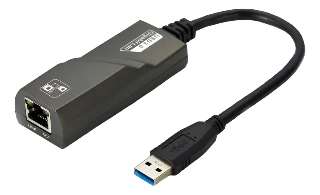 ADAPTADOR USB A RJ45 HAVIT GIGABIT 10/100/1000