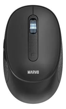 MOUSE MARVO WM111 BK INALAMBRICO RECARGABLE USB-C RNEGRO