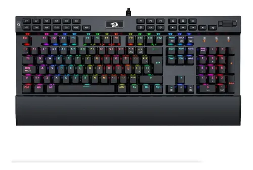 TECLADO MECANICO REDRAGON YAMA 12 MACRO SW-PURPLE K550RGB-1 100% ESPAÑOL SW-MORADO